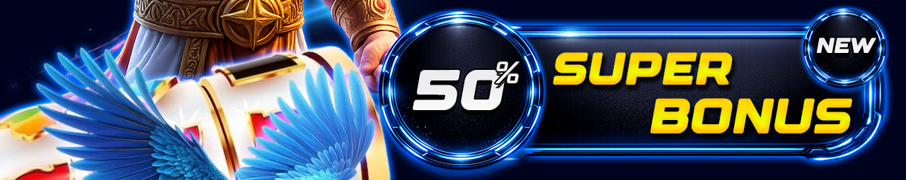 SUPER BONUS SLOT 50%